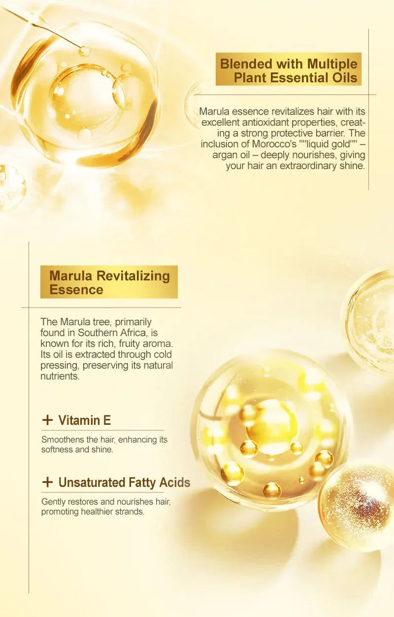 Amino Acid Hair Oil Nourishing Serum for Frizz Control and Heat Protection - 18