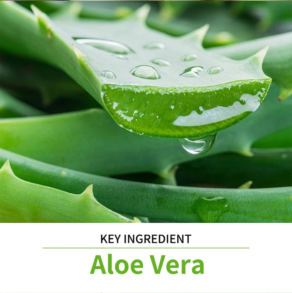 Aloe Vera Gel Moisturizing Facial Cream Soothing Skin Hydration for Daily Face Care Routine