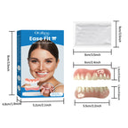 Full Denture Set Silicone False Teeth Cosmetic Veneers for Smile Improvement