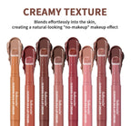 Air Cushion Lip Cream Tinted Blush Dual Action Matte Finish for Daily Makeup Routine