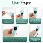 Baby Nasal Aspirator Electric Nose Sucker with 3 Suction Levels for Newborn Infants Congestion