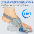 Bunion Adjuster Brace Big Toe Straightener with Knob Dial for Pain Relief and Natural Alignment