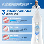 Portable Cordless Water Flosser Oral Irrigator Rechargeable Jet for Travel