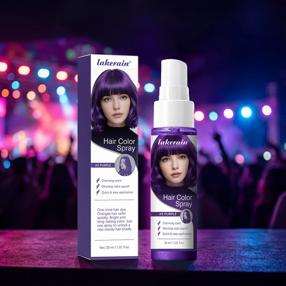 Temporary Hair Color Spray Washable Instant Hair Dye for Party Festivals and Temporary Style - 17