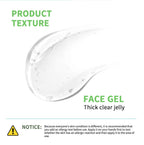 Aloe Vera Gel Moisturizing Facial Cream Soothing Skin Hydration for Daily Face Care Routine